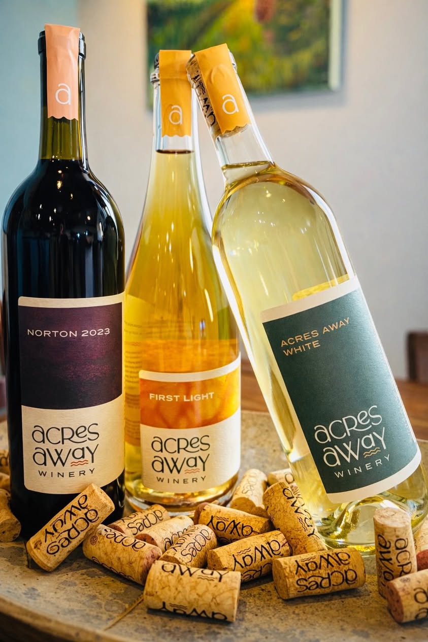Acres Away Winery Brings Home Three Medals From National Wine Competition